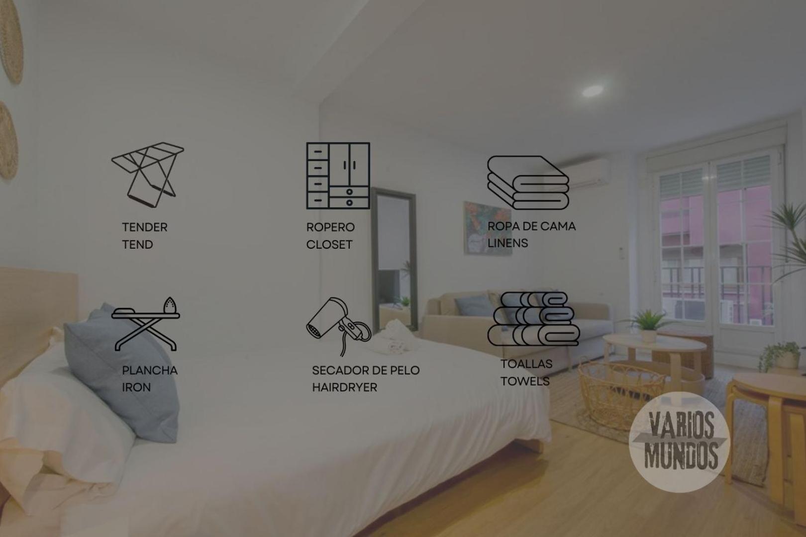Calle Regueros Loft Para 3Pax En Pleno Chueca Мадрид Екстериор снимка